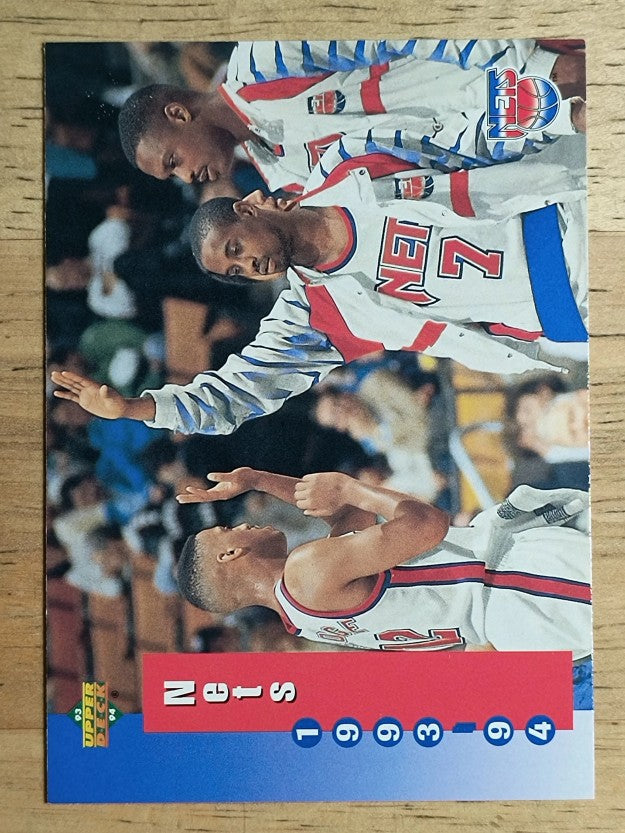 1993-94 Upper Deck #226 New Jersey Nets Sked/Kenny Anderson