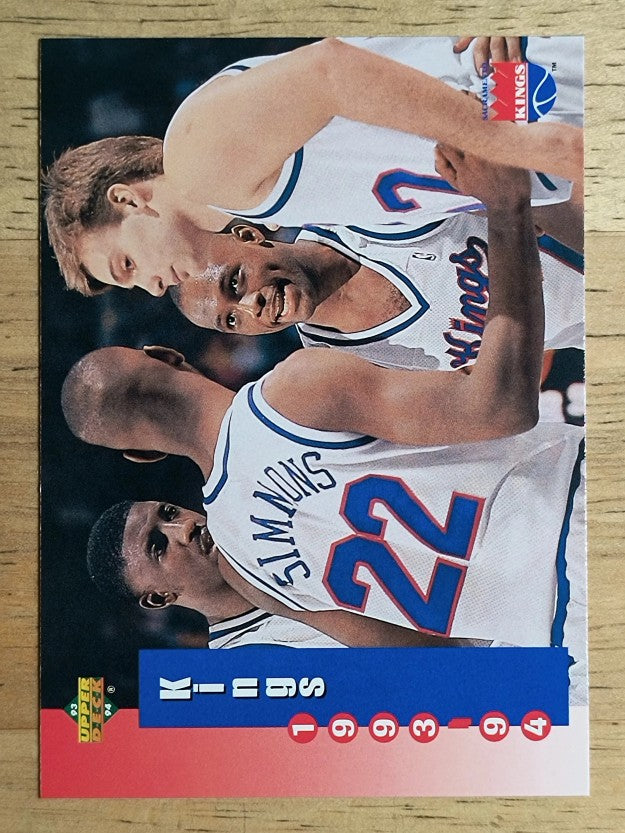 1993-94 Upper Deck #232 Sacramento Kings SKED