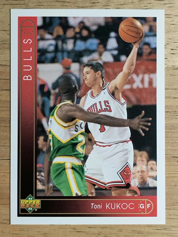 1993-94 Upper Deck #299 Toni Kukoc RC
