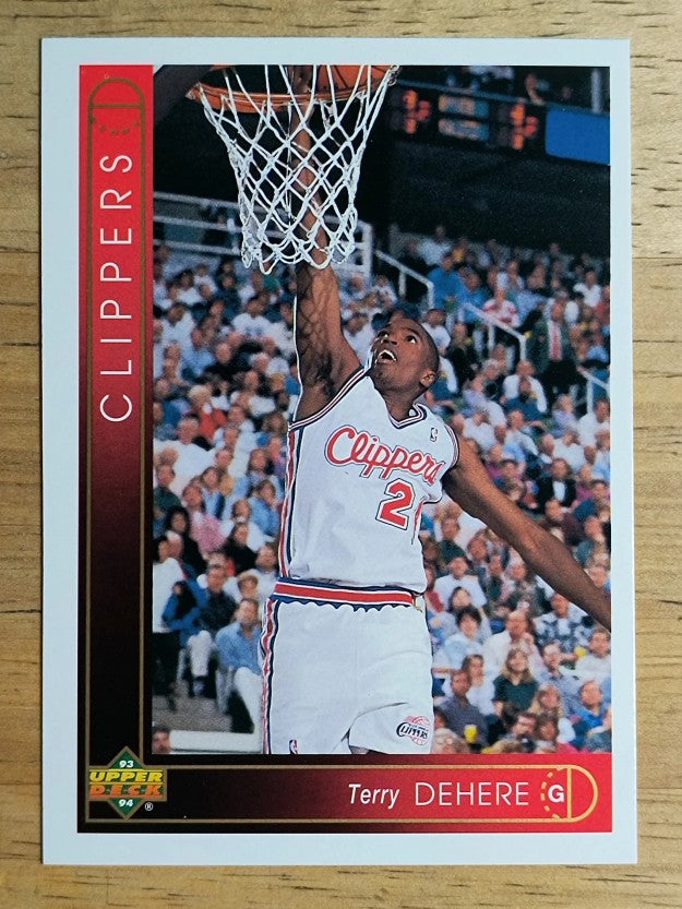 1993-94 Upper Deck #335 Terry Dehere RC