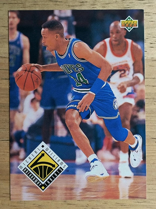 1993-94 Upper Deck #440 Micheal Williams BT