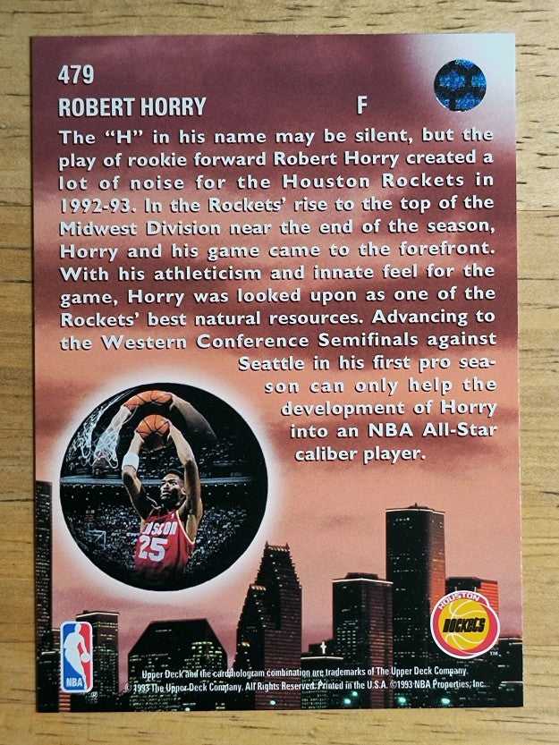 1993-94 Upper Deck #479 Robert Horry SL