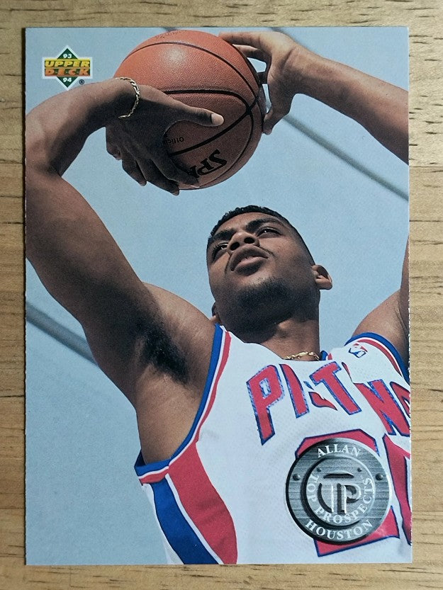 1993-94 Upper Deck #493 Allan Houston TP (NM)