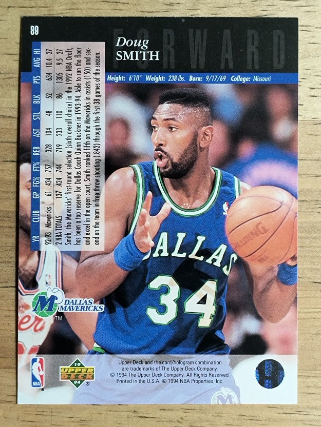 1993-94 Upper Deck SE #89 Doug Smith