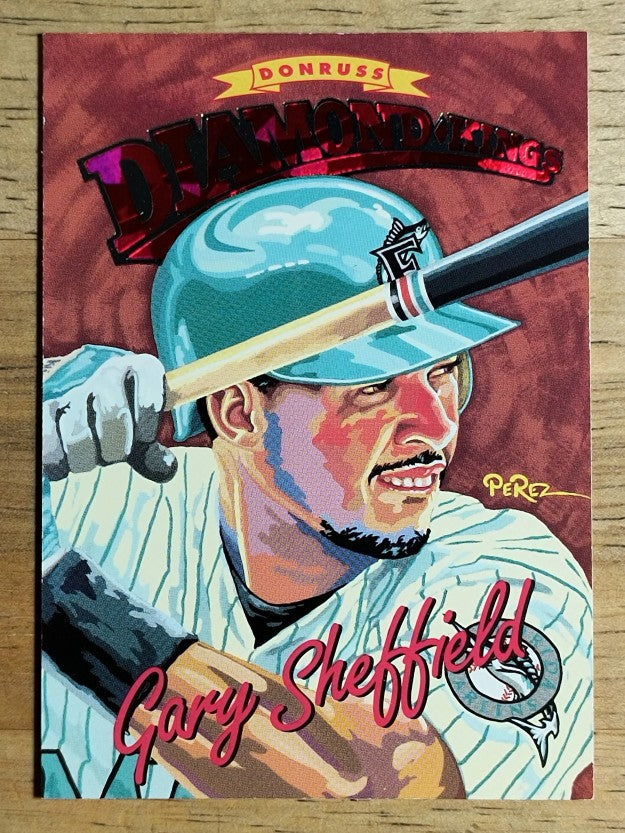 1994 Donruss Diamond Kings #DK25 Gary Sheffield