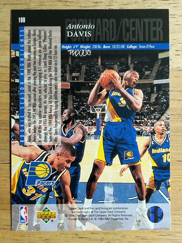 1993-94 Upper Deck SE #169 Antonio Davis RC