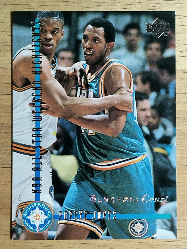 1993-94 Upper Deck SE Electric Court #184 Popeye Jones ASW
