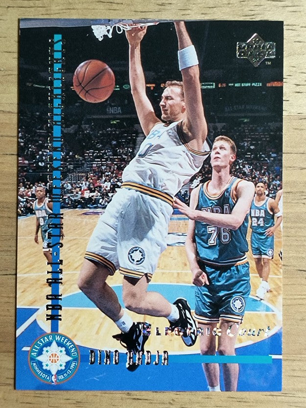 1993-94 Upper Deck SE Electric Court #195 Dino Radja ASW