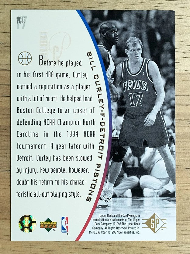 1994-95 SP Holoviews #PC33 Bill Curley