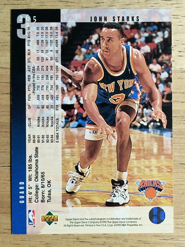 1994-95 Upper Deck #265 John Starks