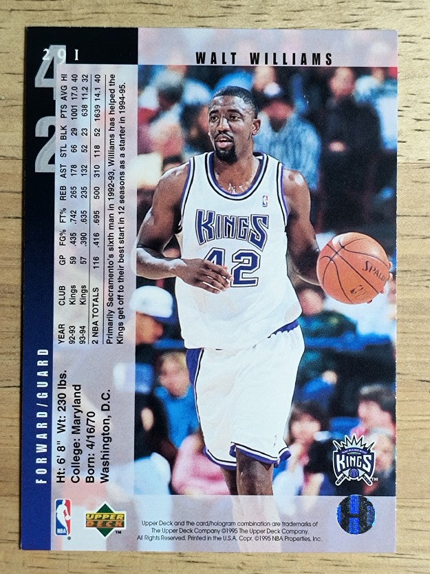 1994-95 Upper Deck #291 Walt Williams