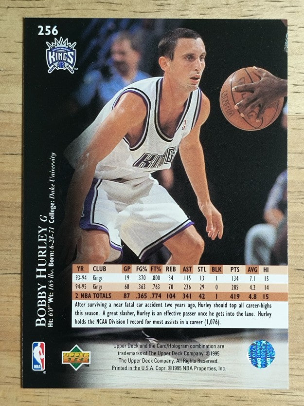 1995-96 Upper Deck #256 Bobby Hurley