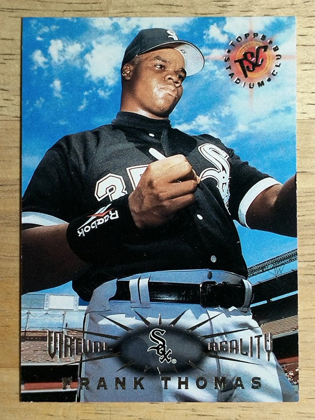 1995 Stadium Club Virtual Reality #209 Frank Thomas
