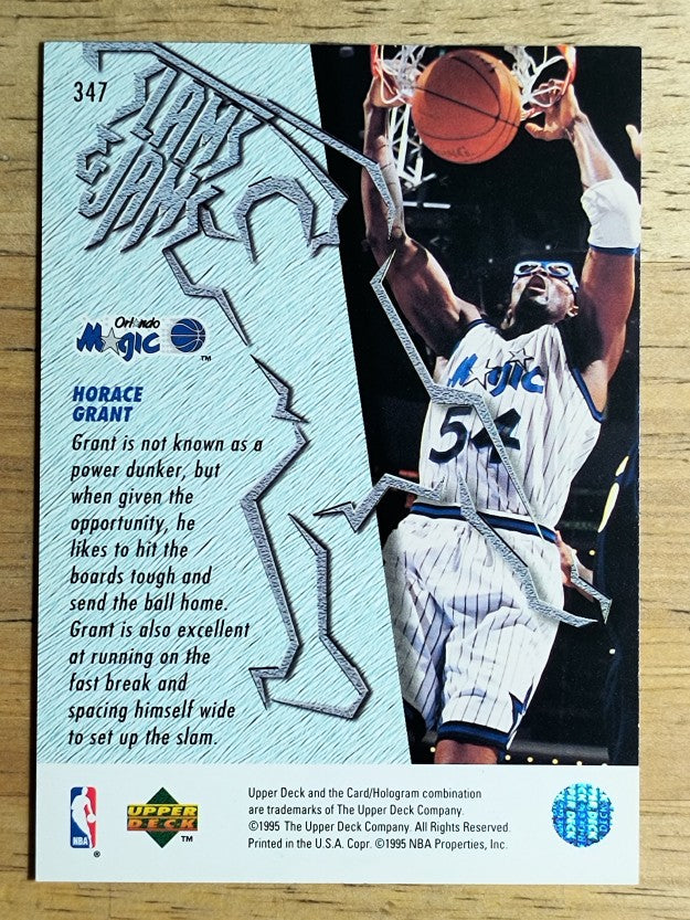 1995-96 Upper Deck #347 Horace Grant SJ