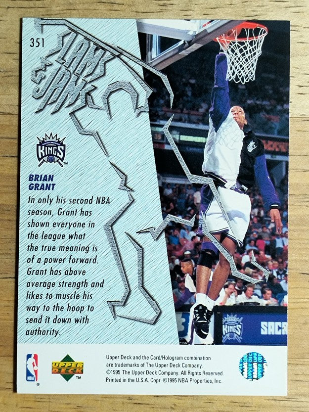 1995-96 Upper Deck #351 Brian Grant SJ