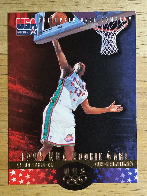 1996 Upper Deck USA #33 Glenn Robinson