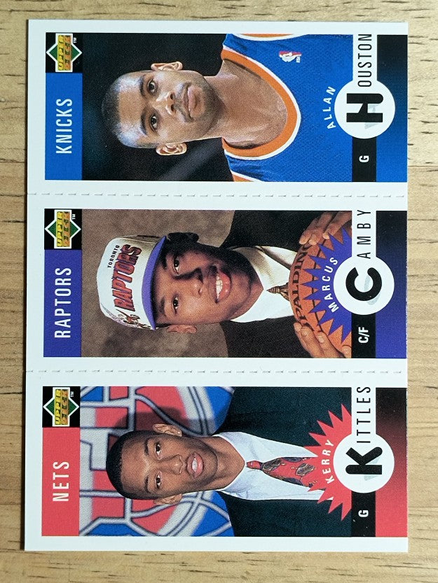 1996-97 Collector's Choice Mini-Cards #M146 Allan Houston/Camby/Kerry Kittles