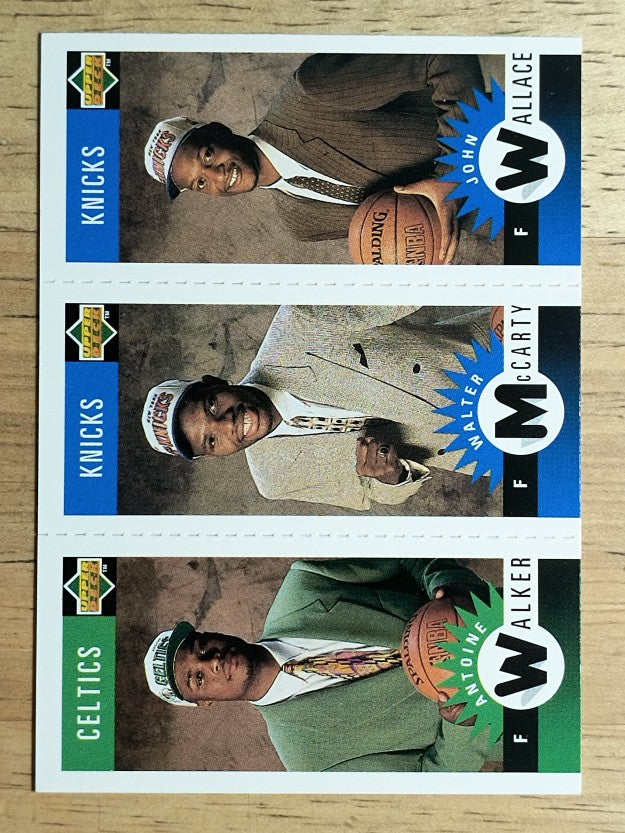 1996-97 Collector's Choice Mini-Cards #M148 John Wallace/McCarty/Antoine Walker