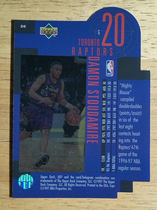 1996-97 UD3 #26 Damon Stoudamire