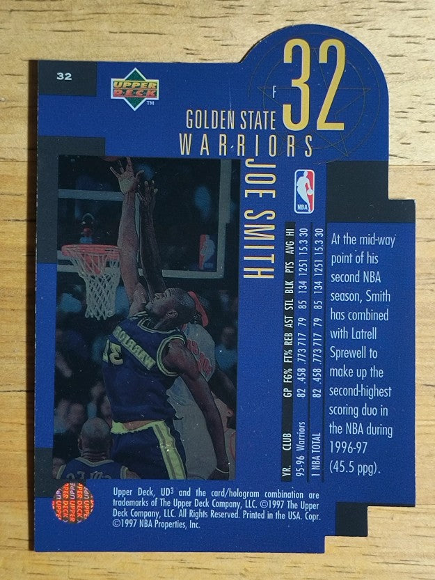 1996-97 UD3 #32 Joe Smith