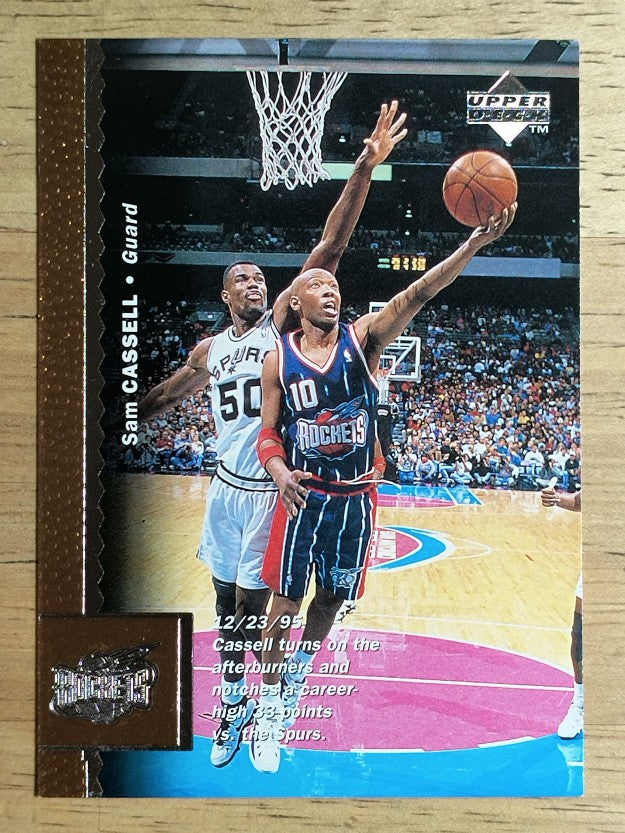 1996-97 Upper Deck #43 Sam Cassell