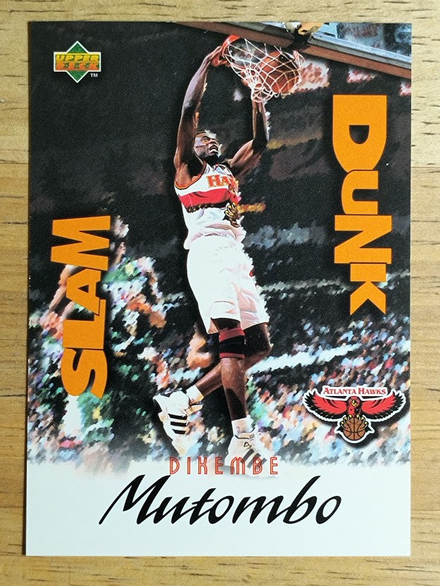 1997 Upper Deck Nestle Slam Dunk #3 Dikembe Mutombo