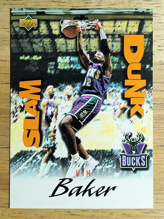 1997 Upper Deck Nestle Slam Dunk #8 Vin Baker