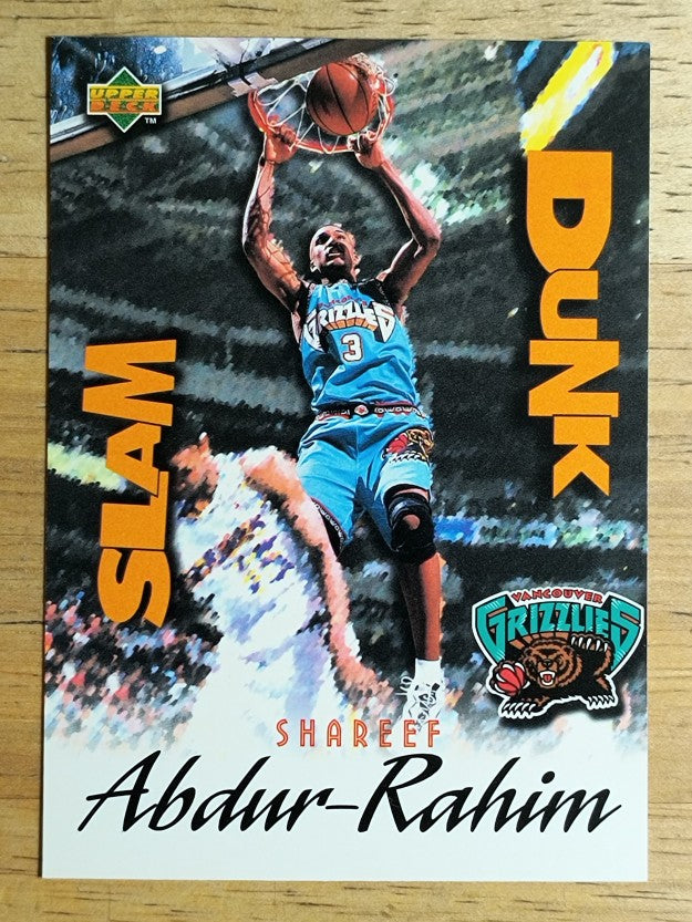 1997 Upper Deck Nestle Slam Dunk #11 Shareef Abdur-Rahim