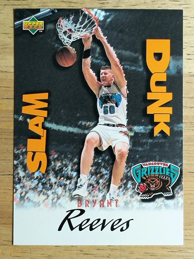 1997 Upper Deck Nestle Slam Dunk #18 Bryant Reeves