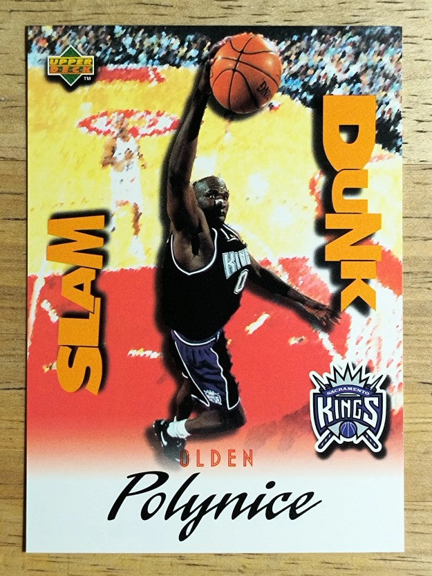 1997 Upper Deck Nestle Slam Dunk #24 Olden Polynice