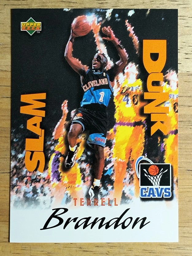 1997 Upper Deck Nestle Slam Dunk #38 Terrell Brandon