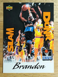 1997 Upper Deck Nestle Slam Dunk #38 Terrell Brandon