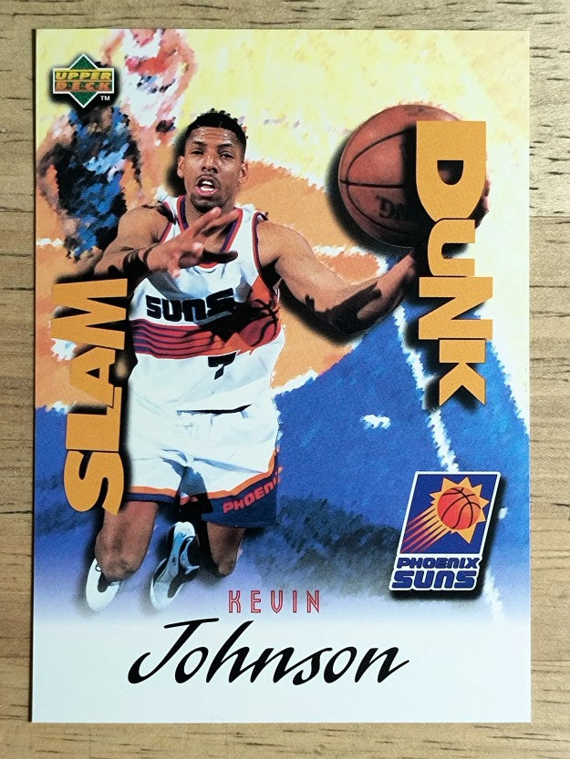 1997 Upper Deck Nestle Slam Dunk #40 Kevin Johnson