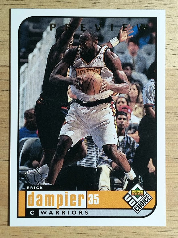 1998-99 UD Choice Preview #45 Erick Dampier