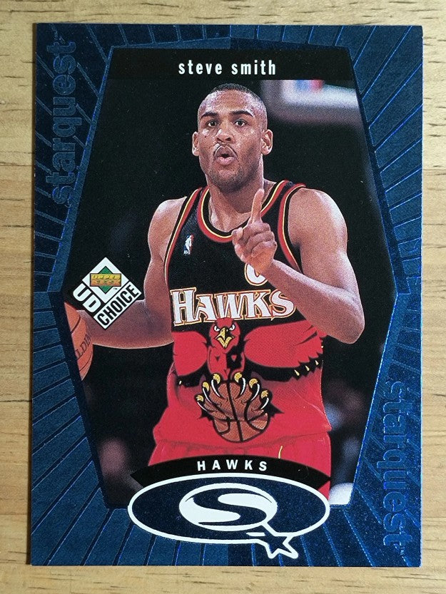 1998-99 UD Choice StarQuest Blue #SQ1 Steve Smith