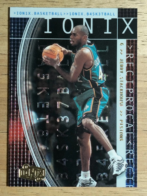 1999-00 UD Ionix Reciprocal #16 Jerry Stackhouse