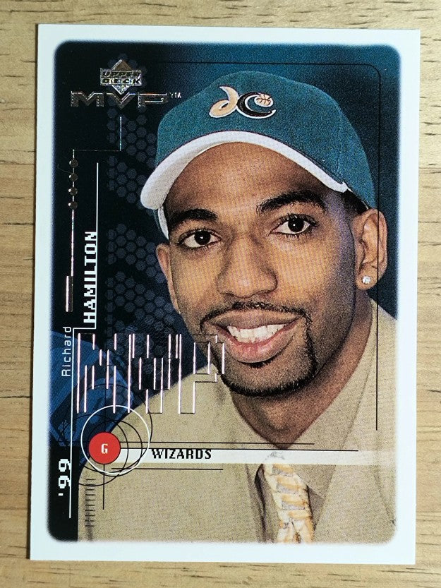 1999-00 Upper Deck MVP #213 Richard Hamilton RC (NM)