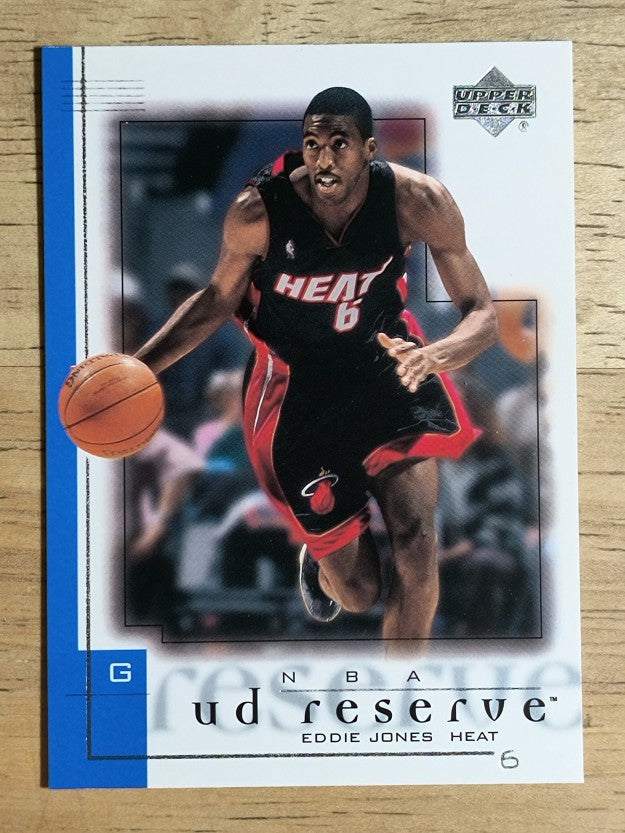 2000-01 UD Reserve #41 Eddie Jones