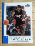 2000-01 UD Reserve #41 Eddie Jones