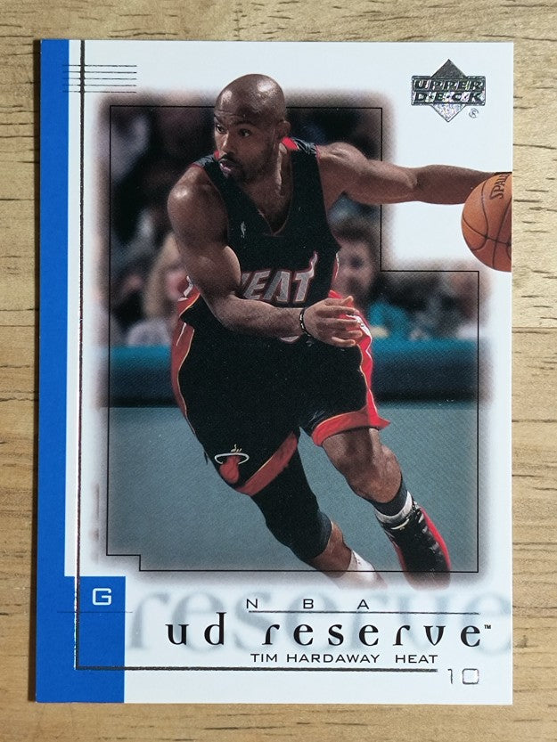 2000-01 UD Reserve #42 Tim Hardaway