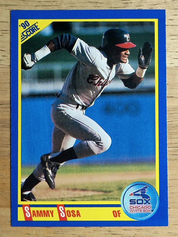 1990 Score #558 Sammy Sosa RC