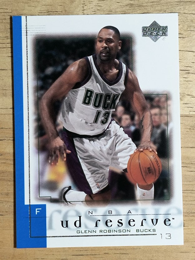 2000-01 UD Reserve #46 Glenn Robinson