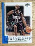 2000-01 UD Reserve #47 Sam Cassell