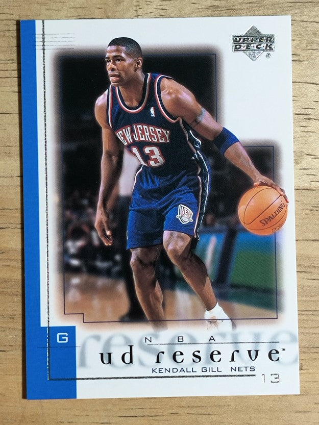 2000-01 UD Reserve #54 Kendall Gill