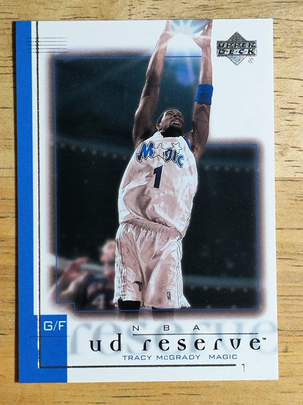 2000-01 UD Reserve #59 Tracy McGrady