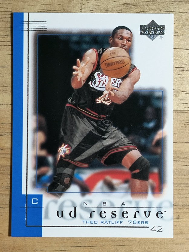 2000-01 UD Reserve #62 Theo Ratliff