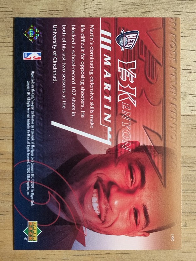 2000-01 Upper Deck #199 Kenyon Martin Y3K