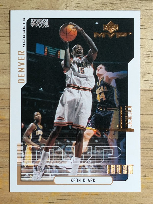 2000-01 Upper Deck MVP #42 Keon Clark