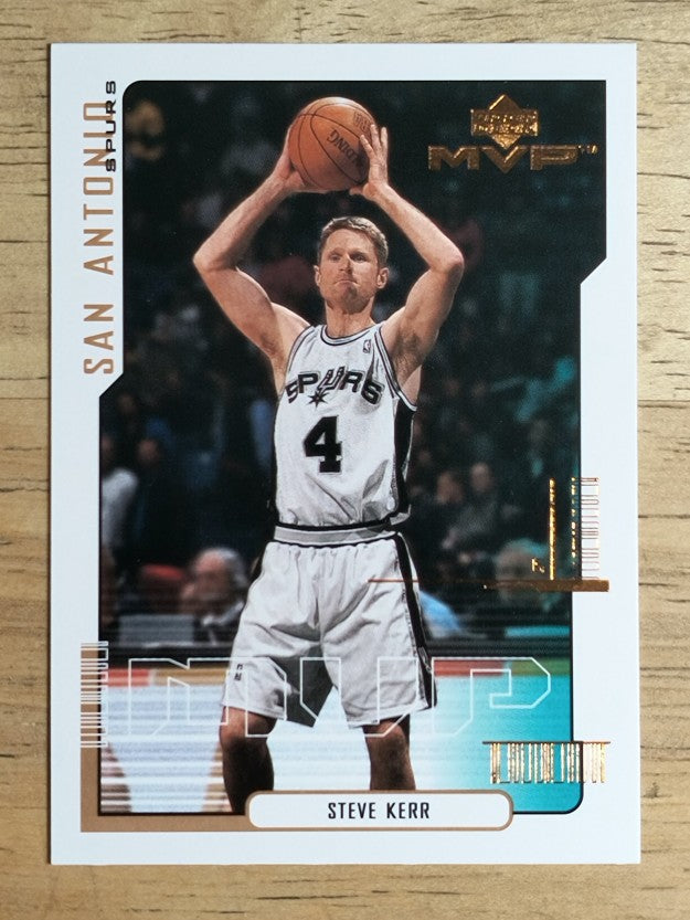 2000-01 Upper Deck MVP #158 Steve Kerr
