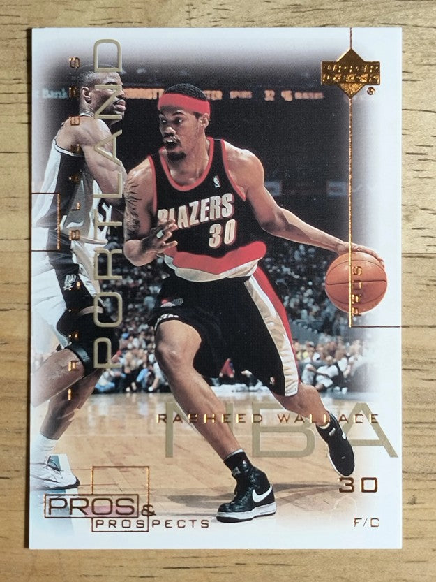 2000-01 Upper Deck Pros and Prospects #67 Rasheed Wallace